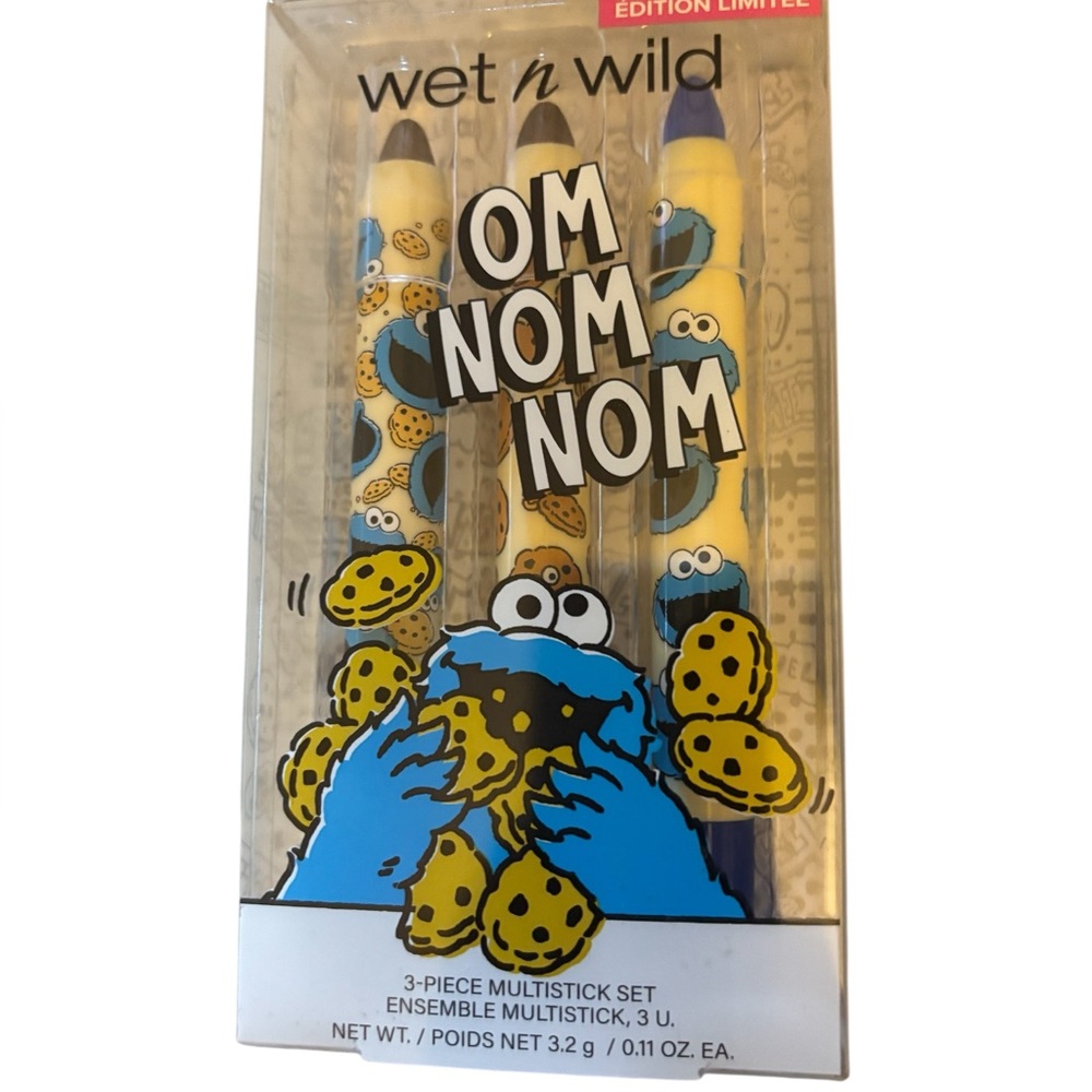 Wet n Wild Sesame Street Multistick Set- Limited Edition- NIB